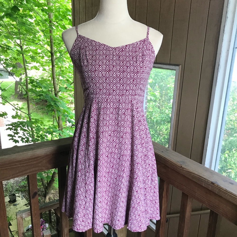 Old Navy☀️Diamond grid pattern sundress